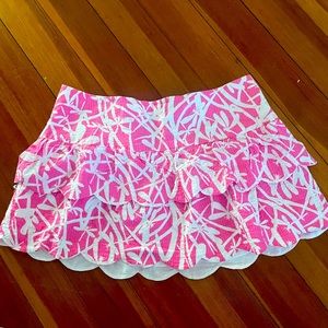 Lilly Pulitzer Scallop Skirt